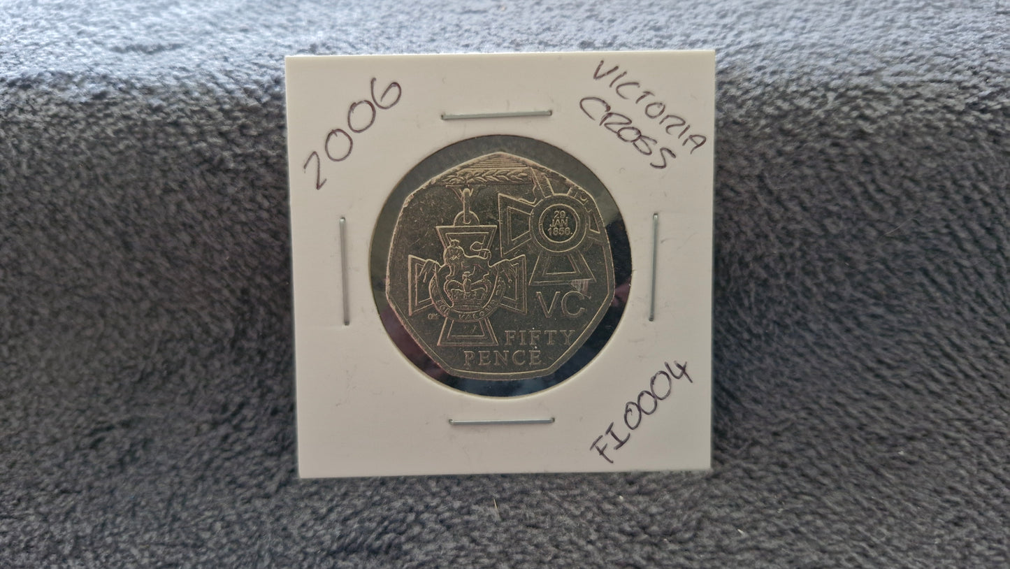 2006 Victoria Cross 50p Collectable Commemorative Coin