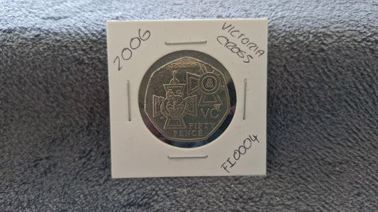 2006 Victoria Cross 50p Collectable Commemorative Coin