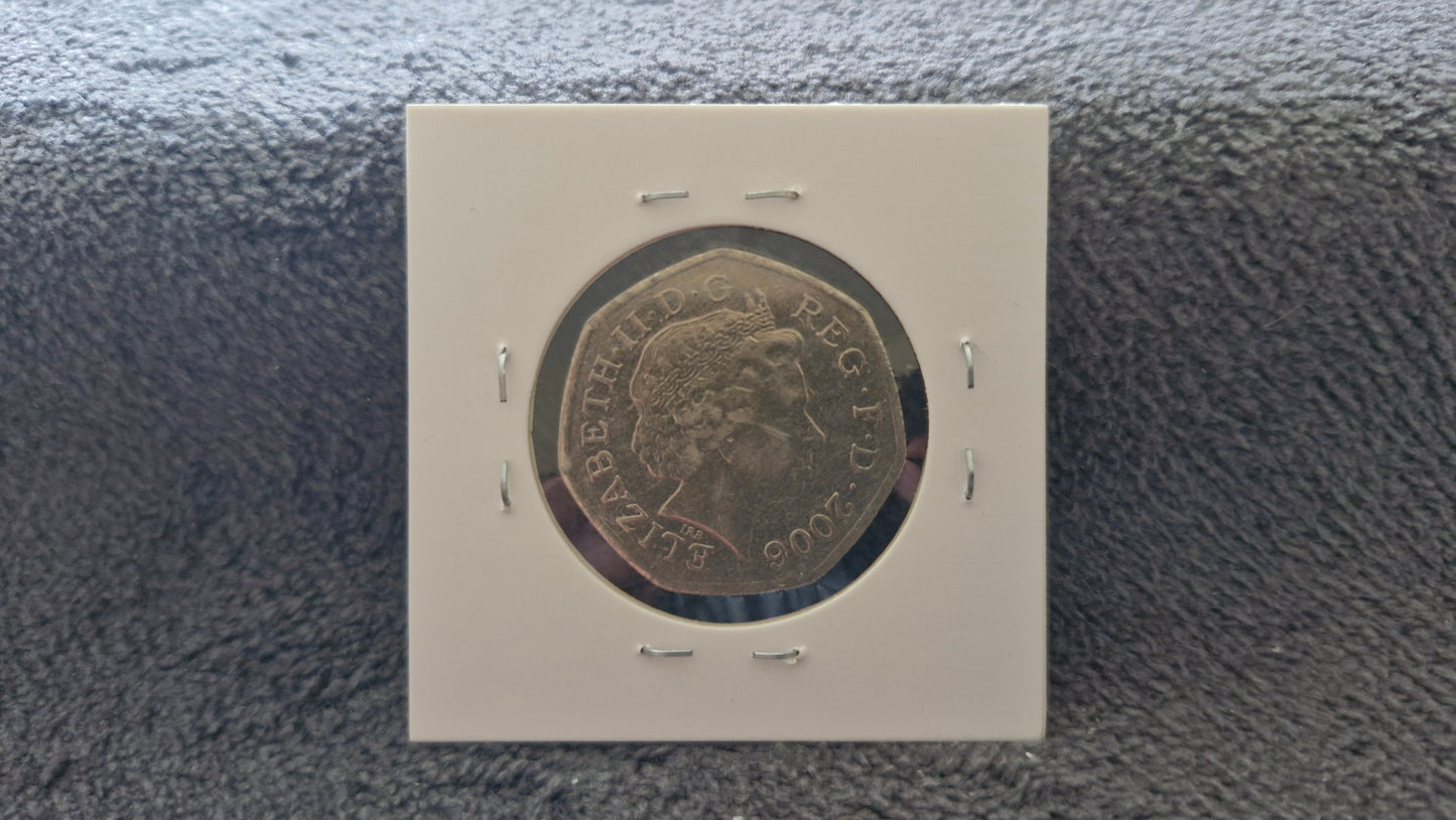 2006 Act of Valour 50p Collectable Commemorative Coin