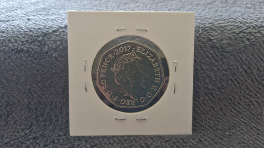2017 Benjamin Bunny 50p Collectable Commemorative Coin